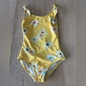 Hanna Andersson Yellow Daisy Kids Swimsuit